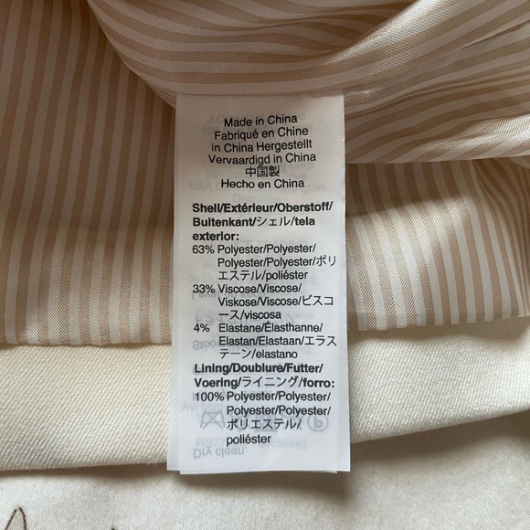 J Crew Schoolboy Blazer XL Cream Ecru Office Classic Minimalist Neutral K2899 - Picture 7 of 11